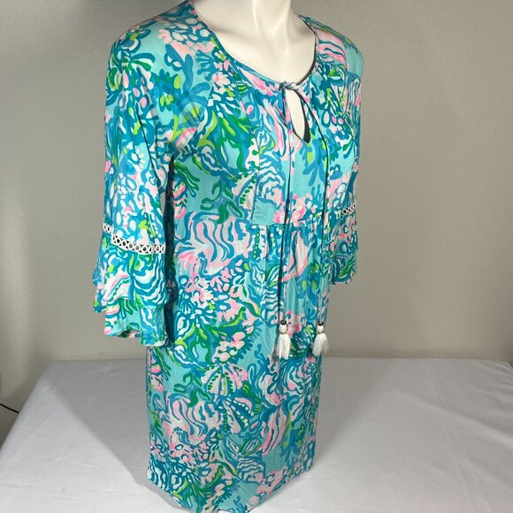 Lilly Pulitzer Tunic Dress Azita Size XS - Picture 5 of 10